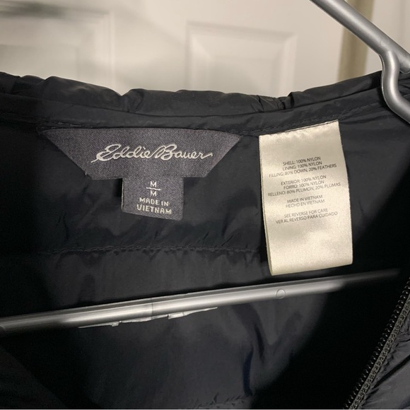 Eddie Bauer Men's Black Puffer Jacket - Picture 5 of 6